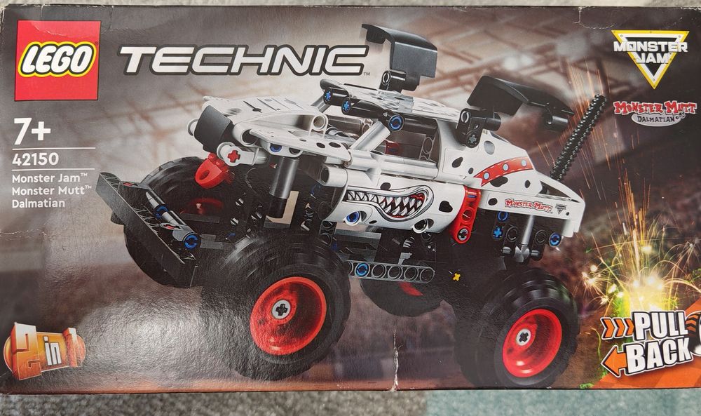 Lego technic 42150 samochód 7+ monster jam monster truck 2w1