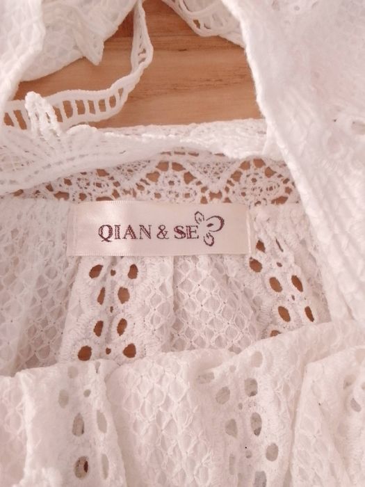 Bluzeczka top letnia biała nowa