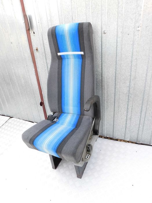 Fotel kompletny BUS CAMPER podłokietnik regulowany przesuw pas bezp.