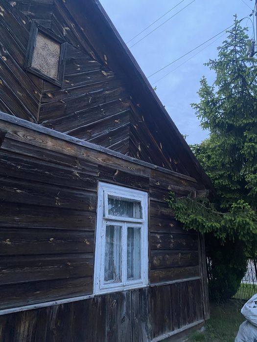 Dom drewniany do rozbiórki