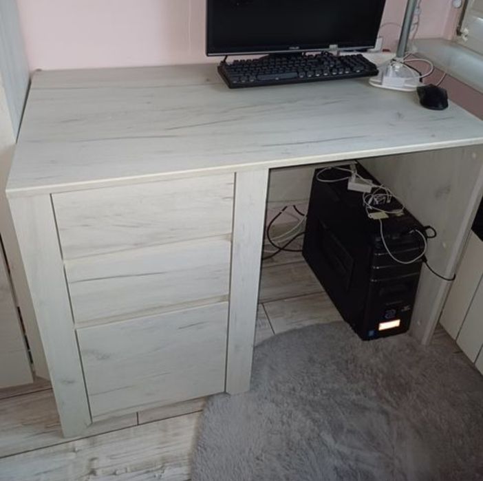 Biurko Angel dąb white