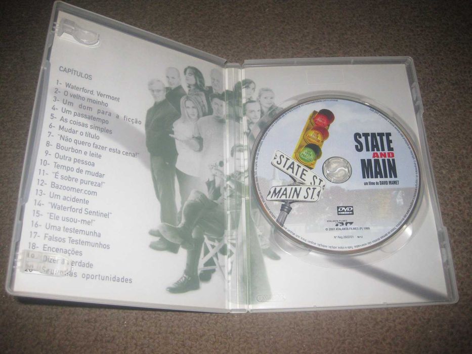 DVD "State and Main" com Sarah Jessica Parker