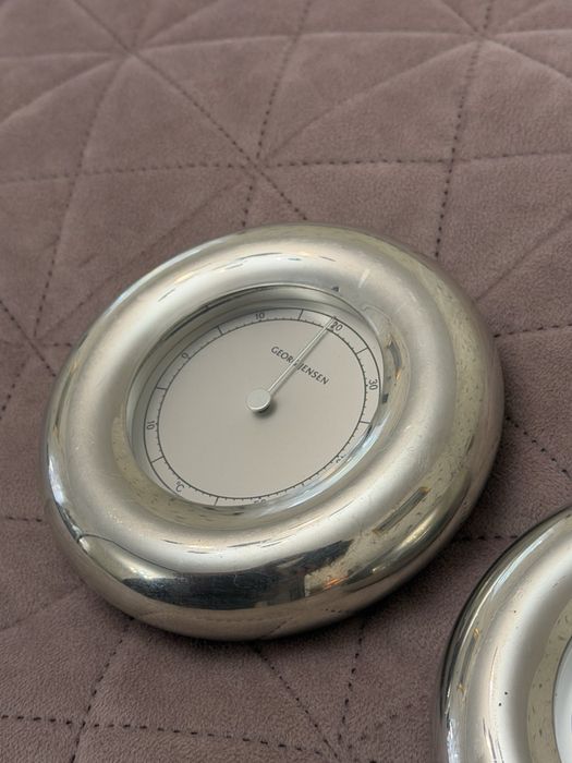 Georg Jensen термометр і годинник