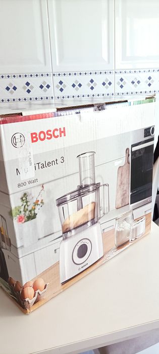 NOVO - BOSCH Robot de cozinha MultiTalent3, Processador de alimentos