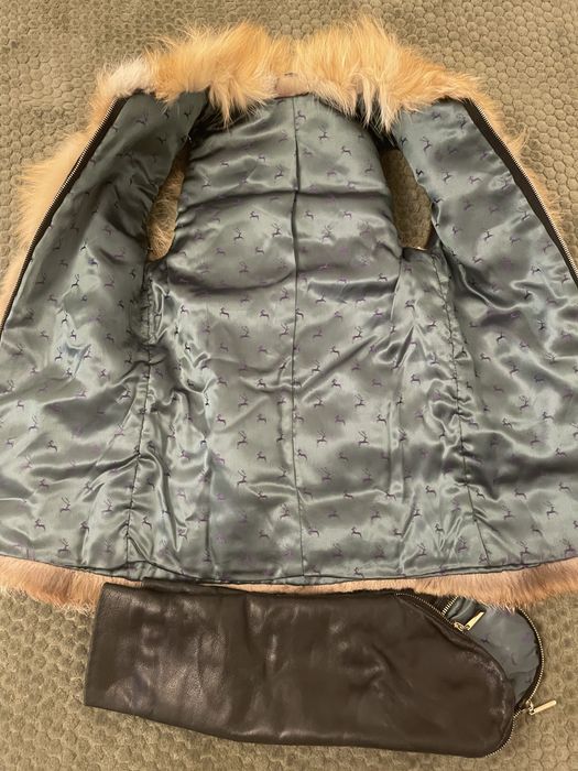 Жилетка- куртка з хутра лисиці дитяча