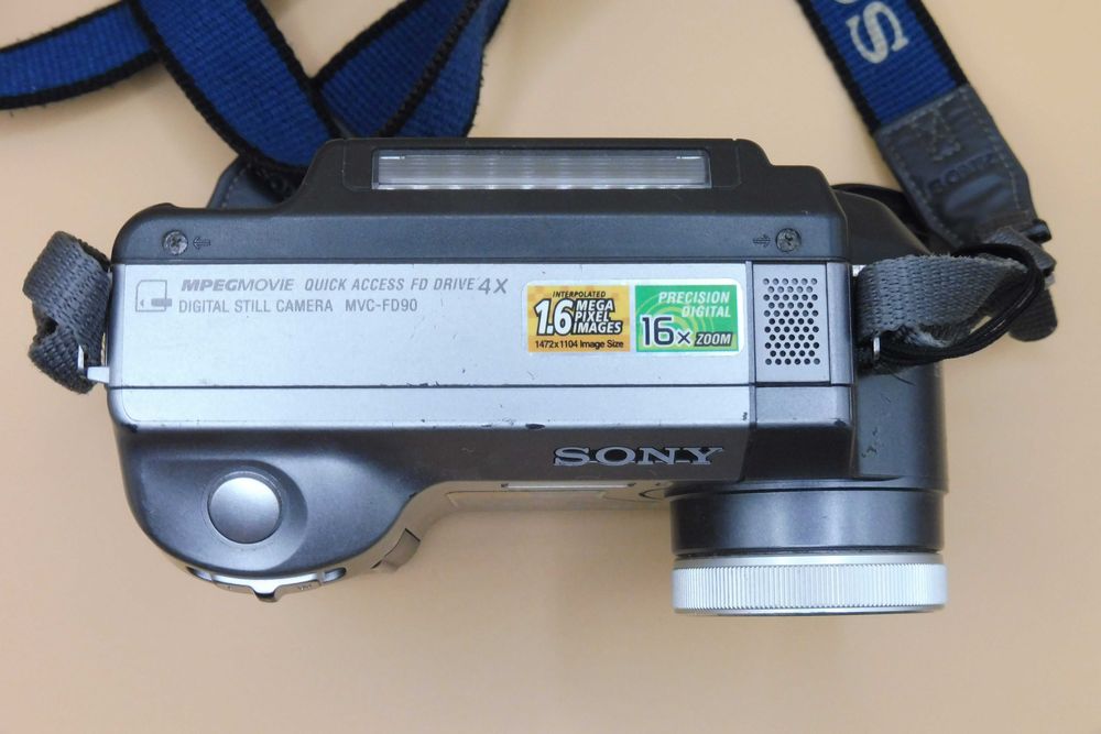 Sony Digital Mavica 1.6 megapixeli. Stary Klasyk na dyskietki.