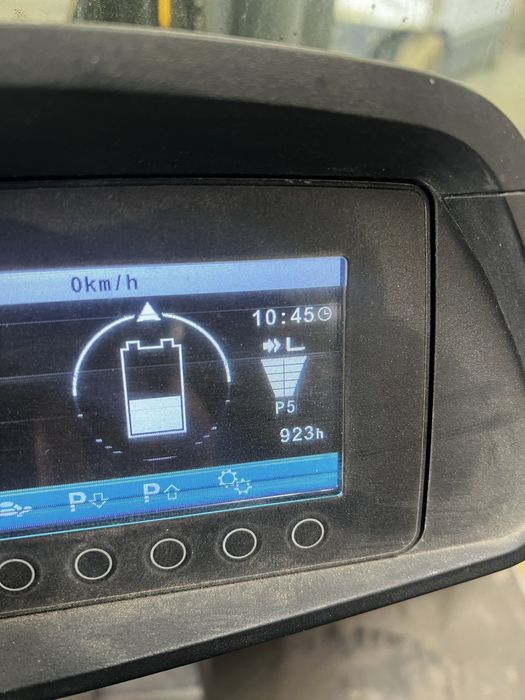 Empilhador eletrico 3 rodas “923 horas”