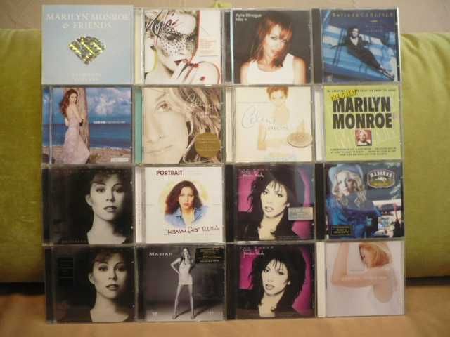 Wyprzedaż ! Płyty CD : Same piękne, śpiewające Panie.Zapraszam.