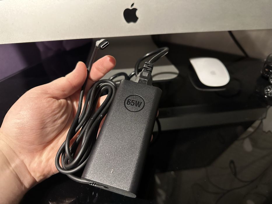 NEW Зарядний пристрій Type-C 65W для ноутбука Dell Зарядка Ноутбука