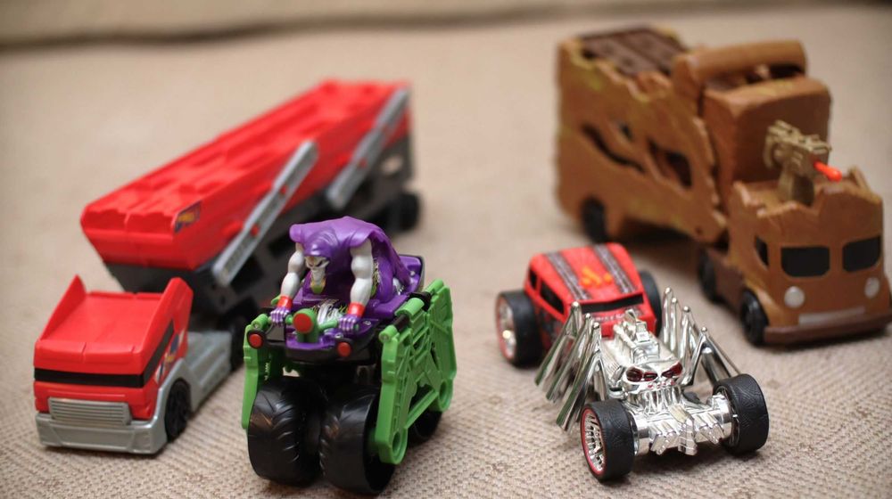 Пакет-набор лот б/у машин Хот Вилс, Hot Wheels.