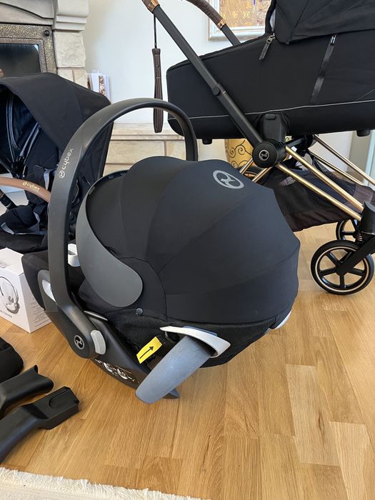 ZADBANY cybex priam 2.0 rose gold 3w1 gondola spacerówka fotelik samochodowy cloud Z