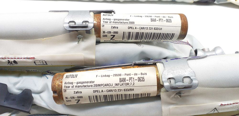 Kit airbag Opel Zafira 1.7