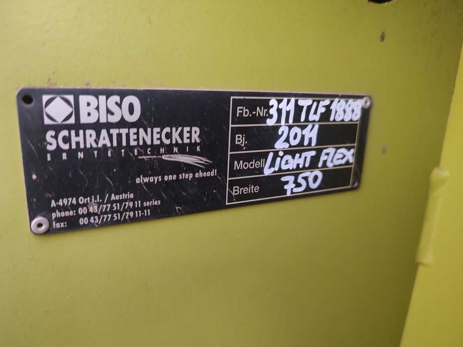 Жатка соєва ФЛЕКС, FLEX VARIO 7.5 м, на комбайн КЛААС ЛЕКСІОН, 2011 р.