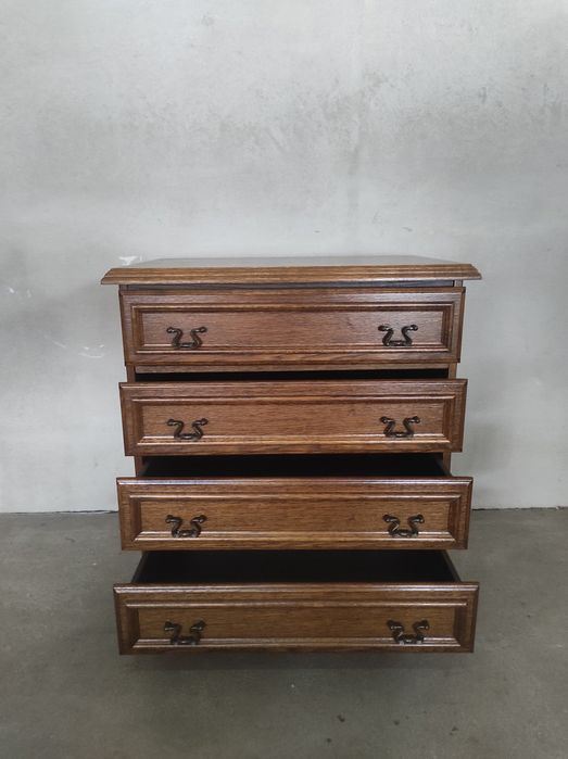 Piękna dębowa komoda szufladkowa stan bdb DOWÓZ WYSYŁKA