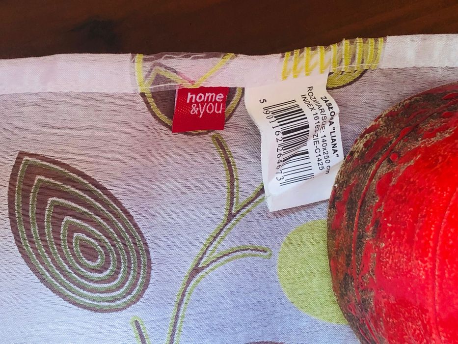 Firana Zasłona Home & You 2 szt stan idealny