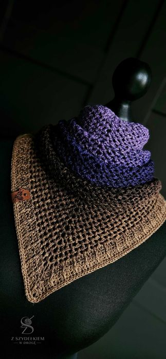 Chusta handmade - z szydełkiem w drogę