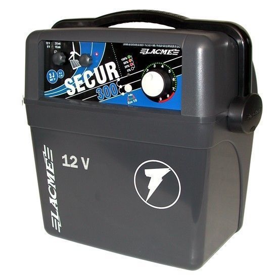 OE098 Elektryzator bateryjny Secur 300 pastuch ogrodzenie elektryczne