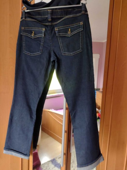 Jeansy ciążowe rozm. 44