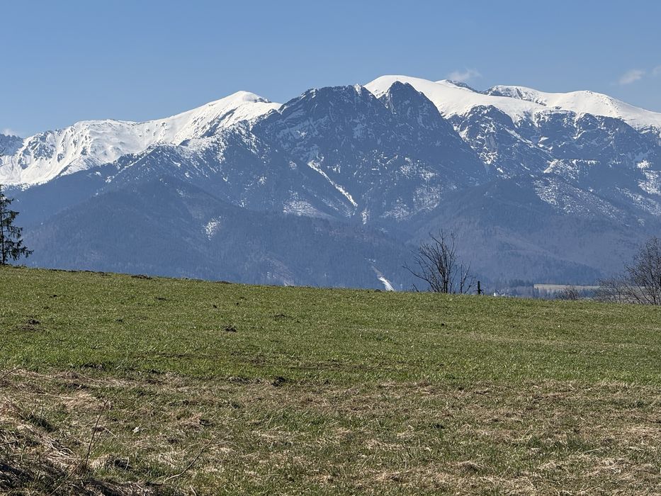 Działka Widokowa Tatry Góry Panorama Podhale Zakopane