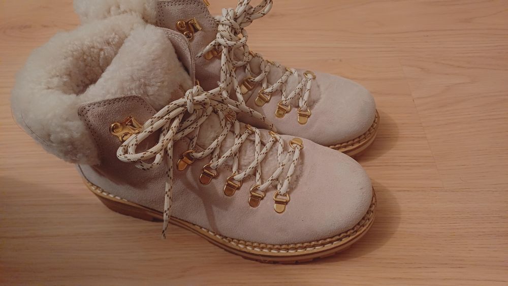 Botas exe rosa claro 38