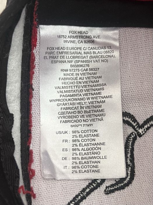 Мотокепка Snapback FOX