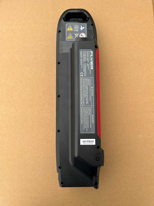 NOWA Bateria rowerowa Panasonic SIB 2.0 Flyer 630Wh czerwona
