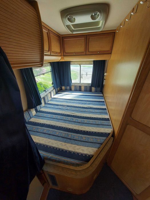 Kamper Fiat pół integra Chausson, klima