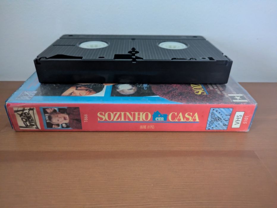 VHS " Sozinho em Casa " 1990 (Opt. Estado)
