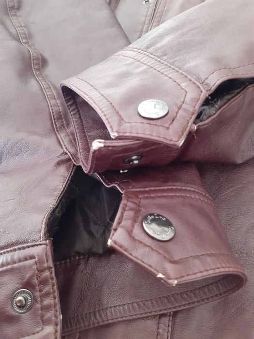 Casaco em pele Suits Inc