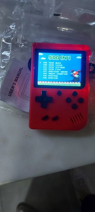 Consola portatil 500 jogos