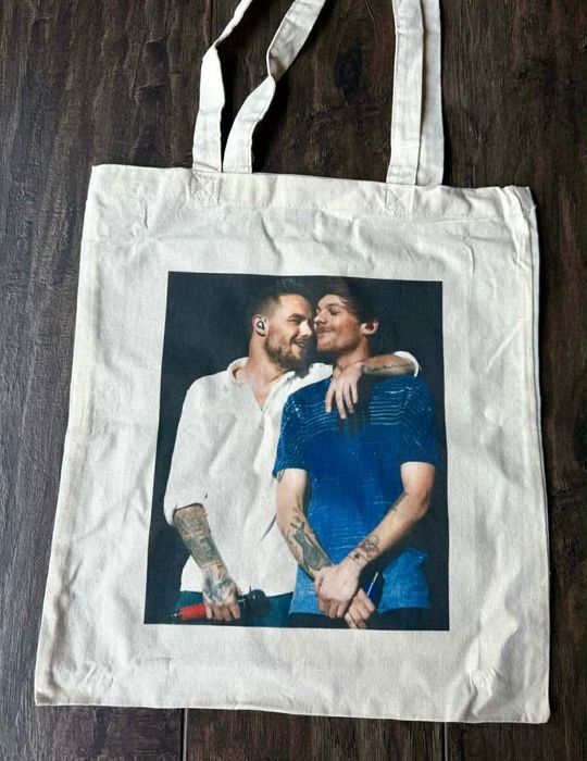 Torba bawełniana torebka tote bag bawełna Liam Payne Louis Tomlinson