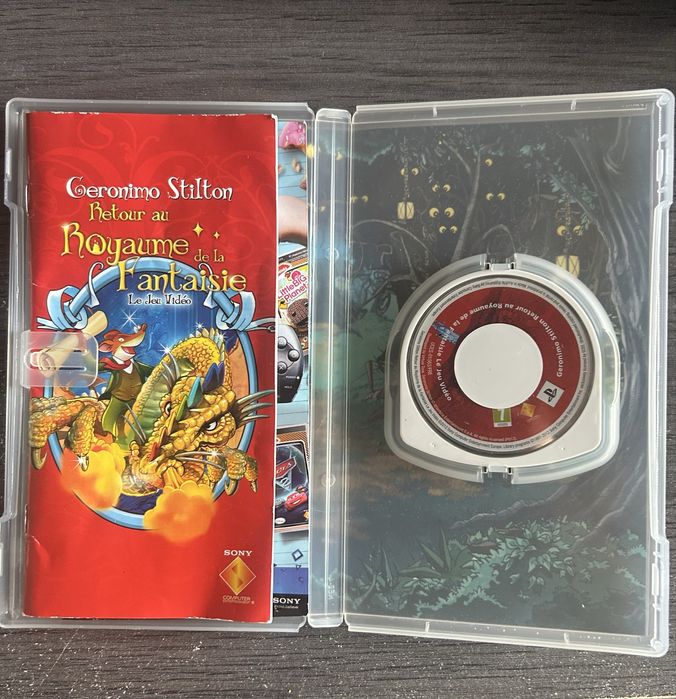 Granturismo e Geronimo Stilton para PSP