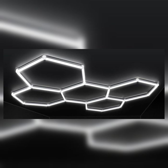 Лампи соти світильник гексагональні Лампы соты светильник Лед LED