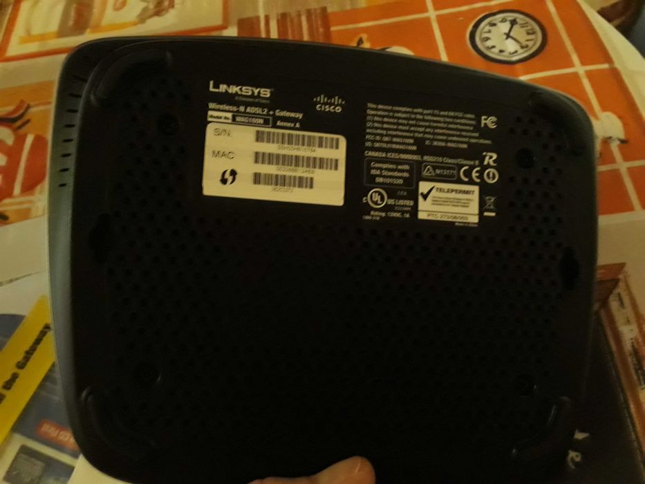 Router Linksys WAG160N
