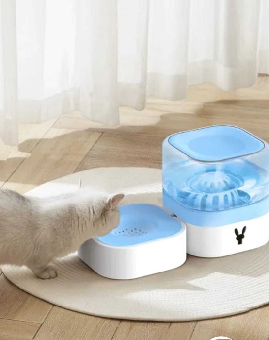 Fonte de Água Automática para Animais – 1,8L Dispensador por Gravidade