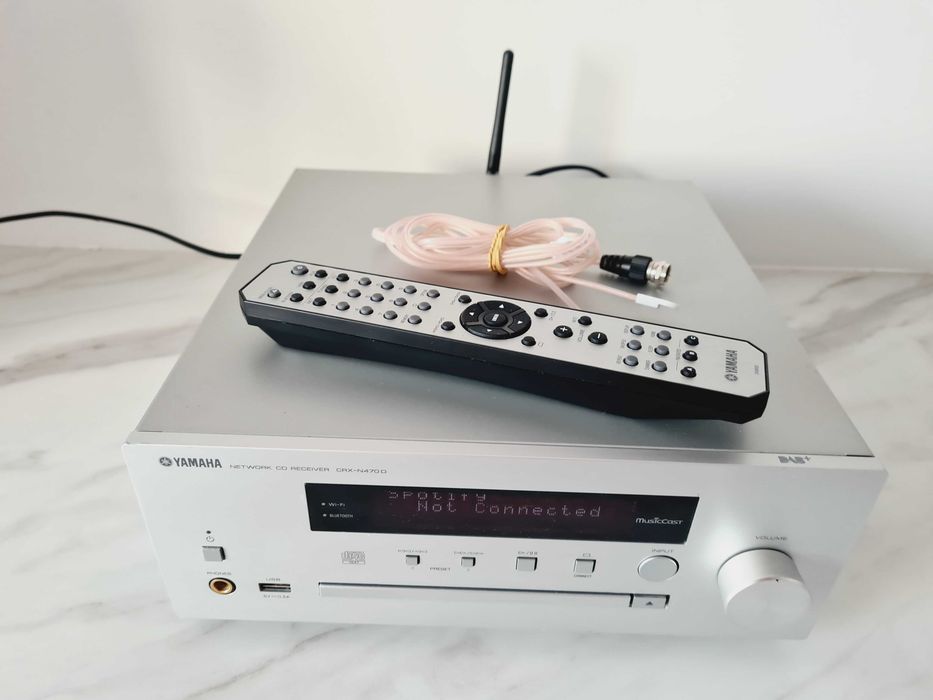 Yamaha pianocraft mcr-n470d CRX-N470D, Bluetooth, mini wieża Hi-Fi