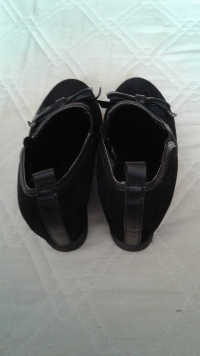 Buty Botki na Koturnie rozmiar 38.