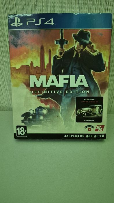 Диск mafia definitive edition для пс4