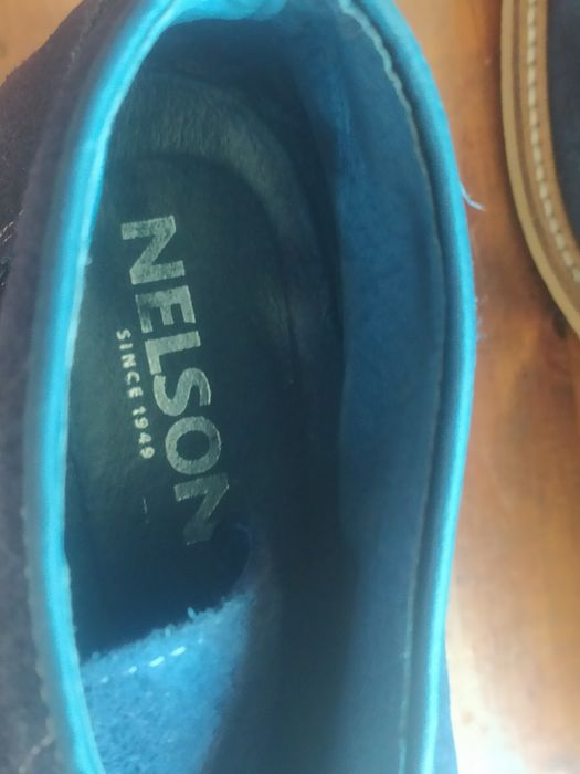 Фирменные классные ботинки- дезерты NELSON Голландия.44-45 р.Натур.кож