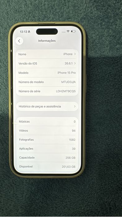 Iphone 15 pro ..