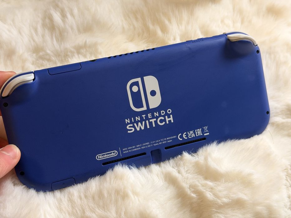 Nintendo Switch Lite Niebieski, z zasilaczem Kraków Prądnik Biały