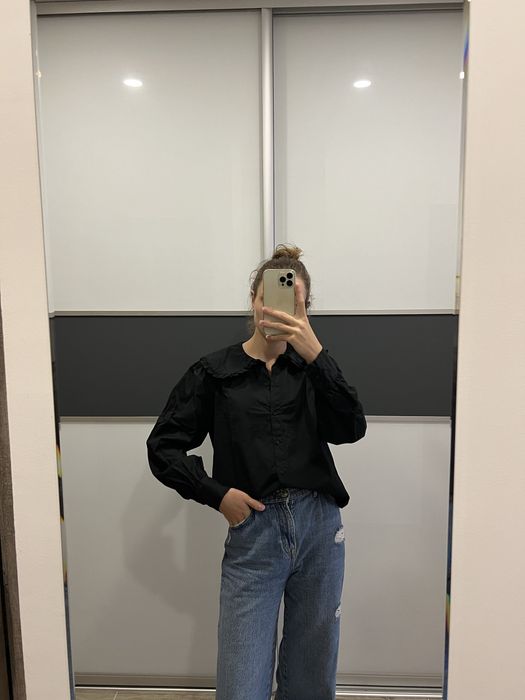 Сорочка чорна  H&M