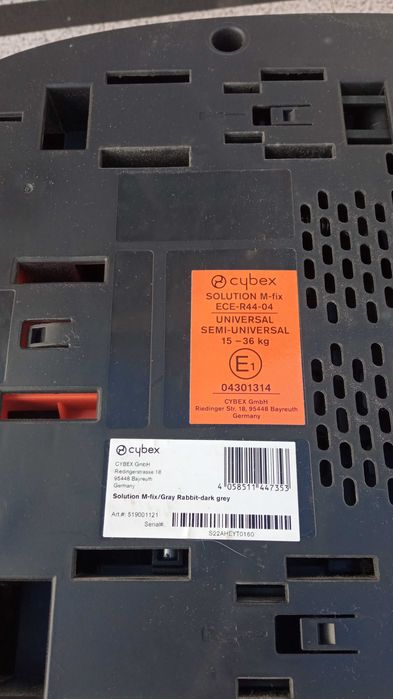 Cadeira auto Cybex - Grupo 2/3 - Isofix