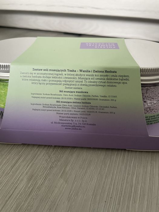 Zestaw prezentowy do kąpieli Yesha & Manufaktura Piękna