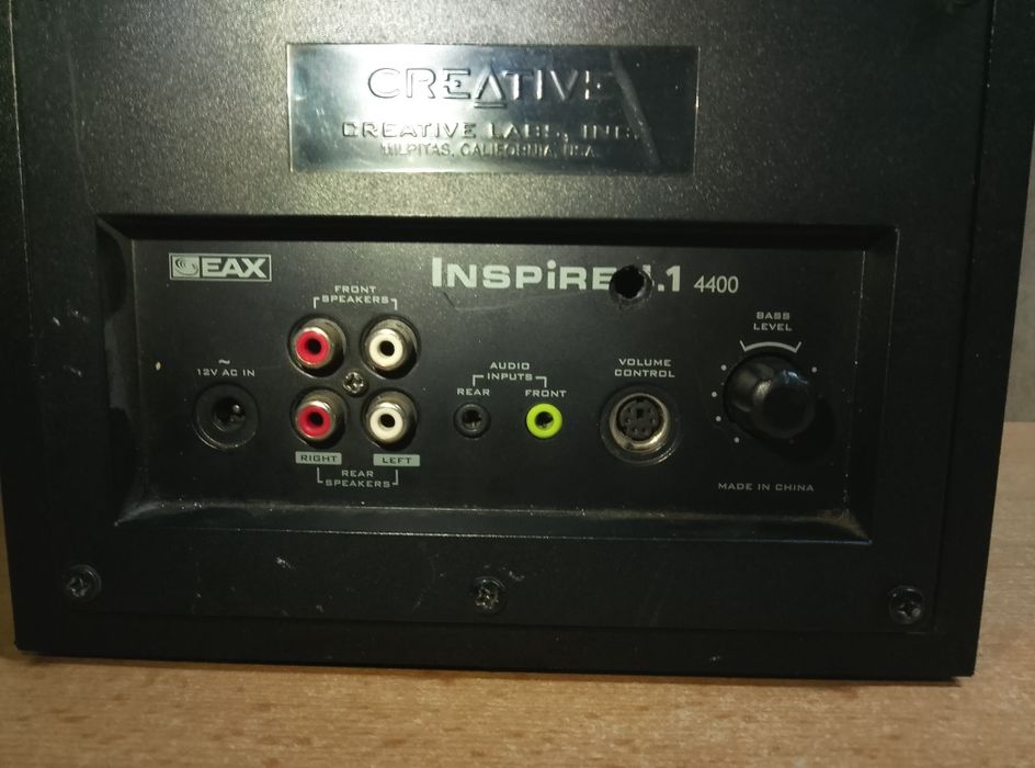Subwoofer CREATIVE Inspire 4.1 4400