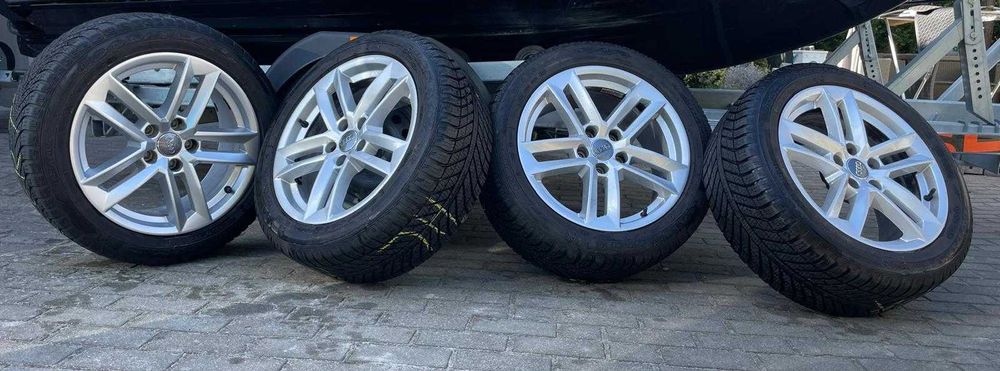 Felgi aluminiowe Audi 8W0601025E 7.5" x 17" 5x112 ET38 A4 B9 225/50R17 Wielosezon Seat Vw Skoda VAG