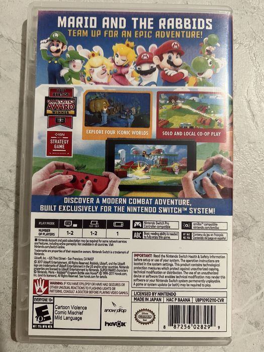 Nintendo Switch Mario + Rabbids