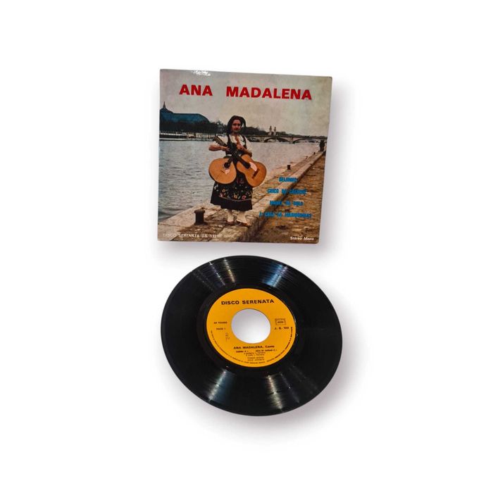 Single Vinil 7’’– Ana Madalena Disco Serenata| 45 RPM | Mono