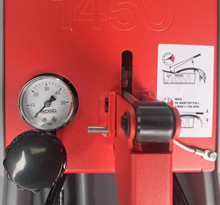 Wynajem pompy do prób szczelności instalacji RIDGID 1450