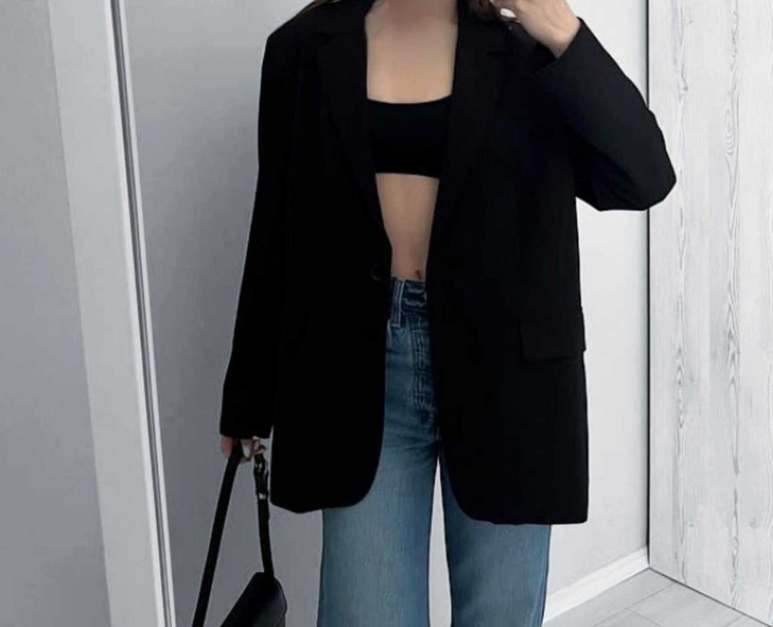 Подовжений піджак Zara